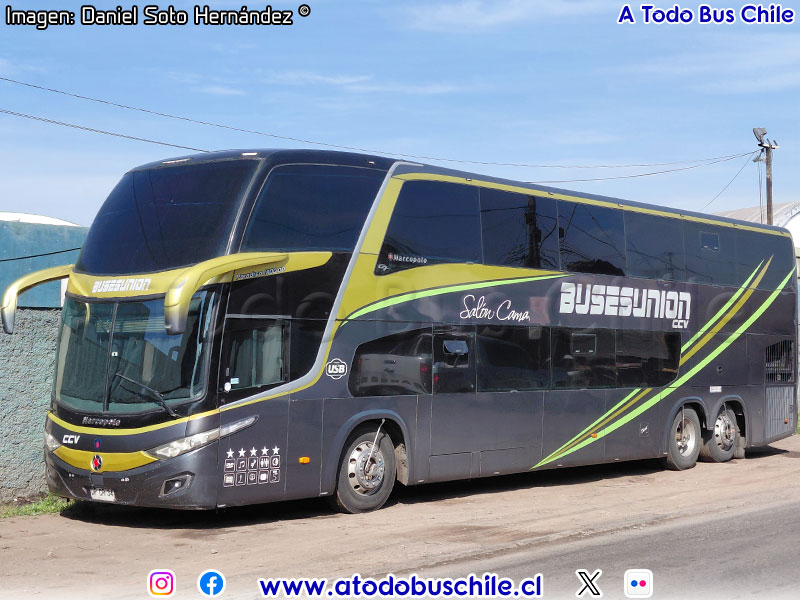 Marcopolo Paradiso G7 1800DD / Scania K-420B / Buses Unión CCV