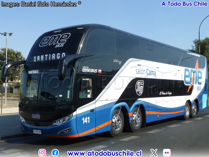 Comil Campione Invictus DD / Volvo B-450R 8x2 Euro5 / EME Bus
