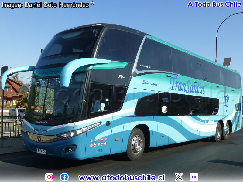 Marcopolo Paradiso New G7 1800DD / Volvo B-450R Euro5 / TranSantin