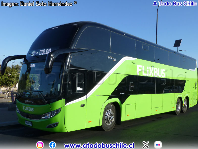 Comil Campione Invictus DD / Volvo B-450R Euro5 / Flixbus Chile