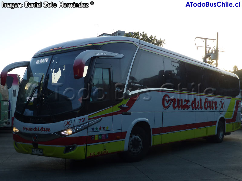 Marcopolo Paradiso New G7 1050 / Mercedes Benz O-500RS-1936 BlueTec5 / Cruz del Sur