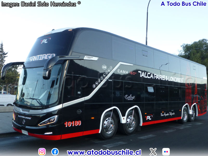 Modasa Zeus 5 / Volvo B-450R 8x2 Euro5 / Talca París & Londres
