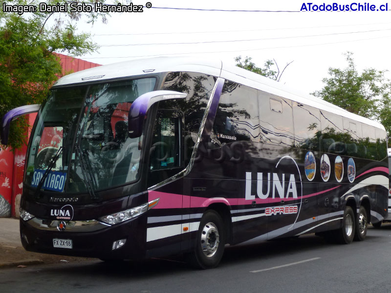 Marcopolo Paradiso G7 1200 / Mercedes Benz O-500RSD-2442 / Pullman Luna Express