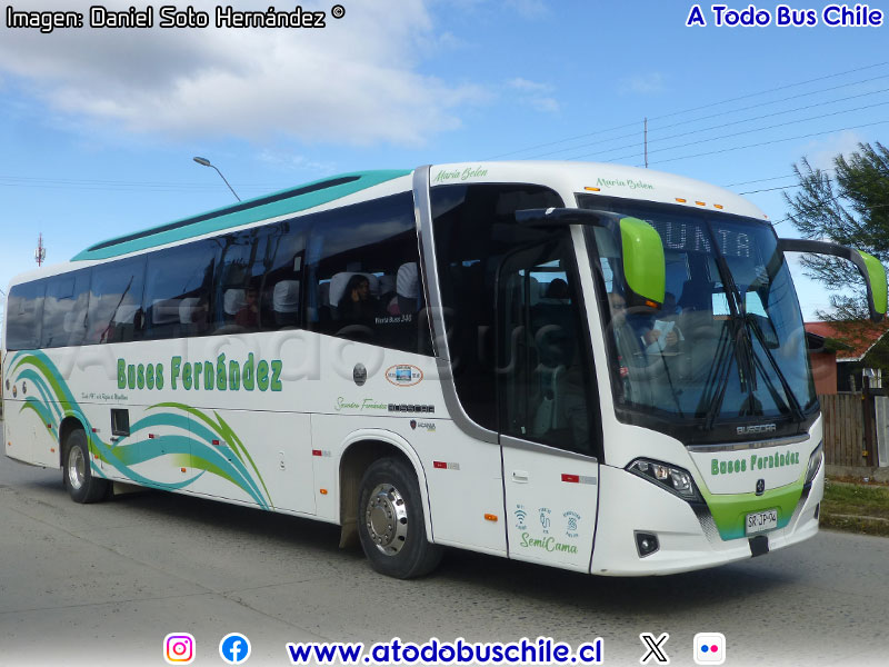 Busscar Vissta Buss 340 / Scania K-360B eev5 / Buses Fernández