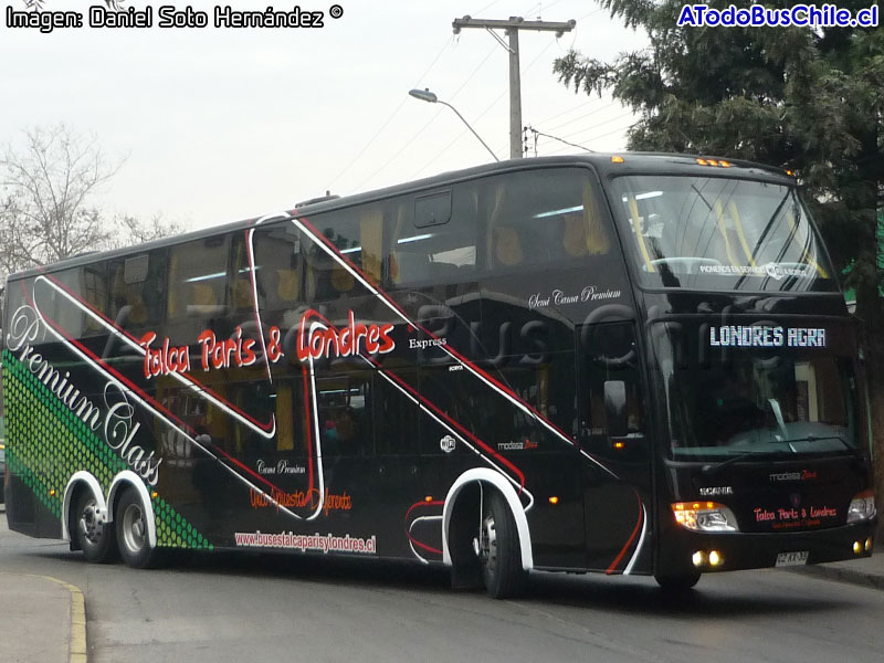 Modasa Zeus II / Scania K-420B / Talca París & Londres