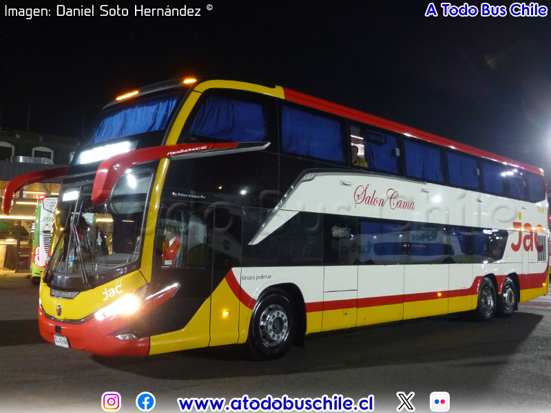 Marcopolo Paradiso G8 1800DD / Mercedes Benz O-500RSD-2448 BlueTec5 / Buses JAC