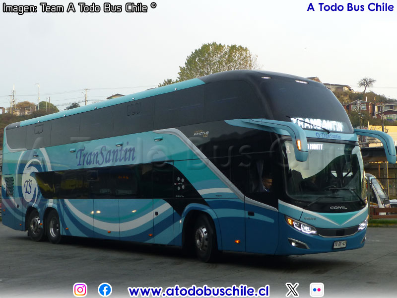 Comil Campione Invictus DD / Volvo B-450R Euro5 / TranSantin