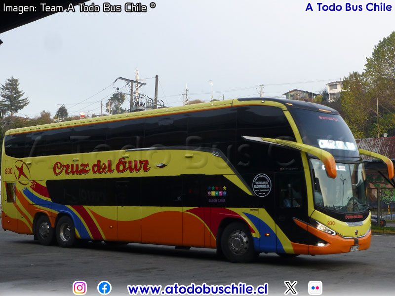 Marcopolo Paradiso G8 1800DD / Scania K-450CB eev5 / Cruz del Sur
