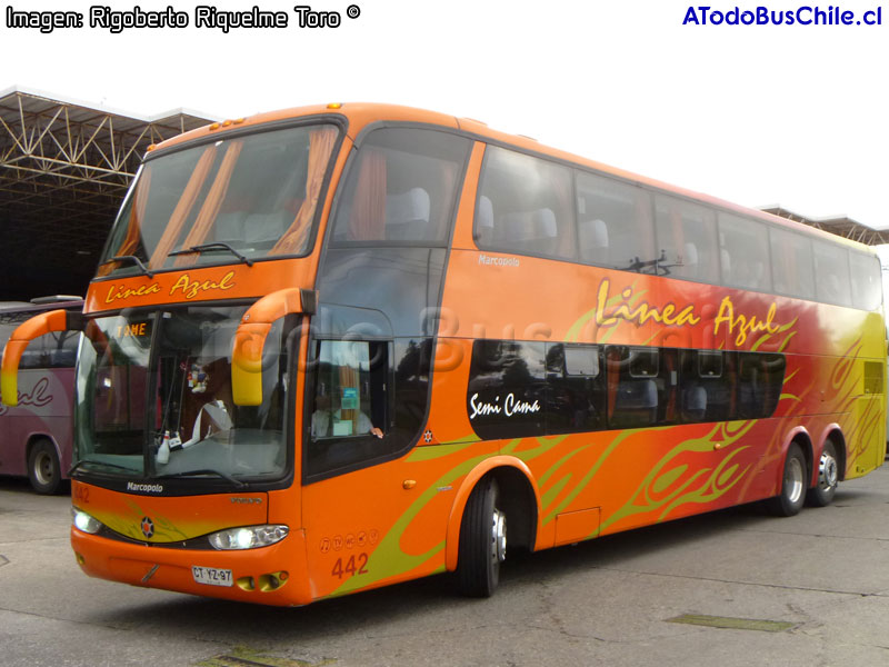 Marcopolo Paradiso G6 1800DD / Volvo B-12R / Línea Azul