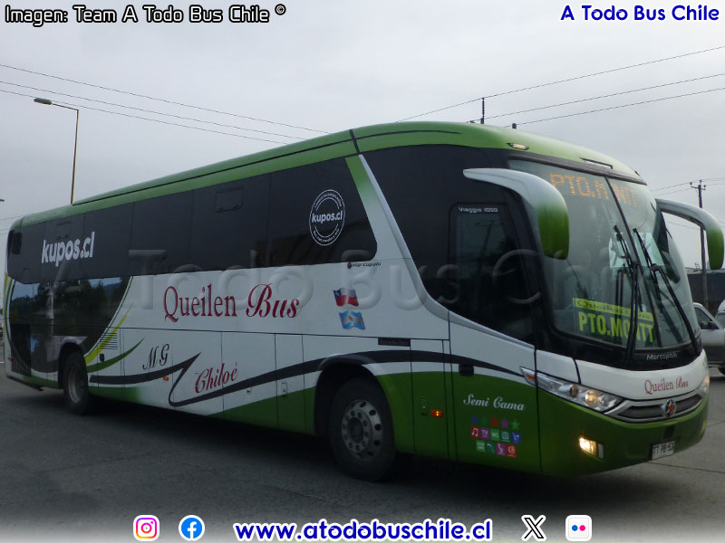 Marcopolo Viaggio 1050 / Mercedes Benz O-500RS-1945 BlueTec5 / Queilen Bus