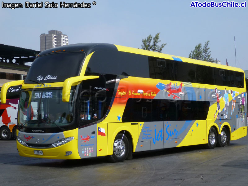 Comil Campione DD / Mercedes Benz O-500RSD-2442 / Jet Sur
