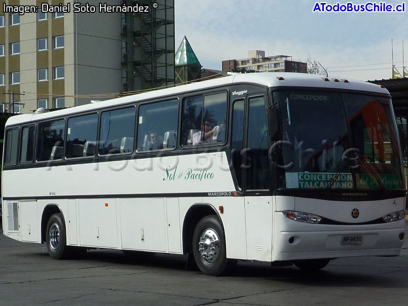 Marcopolo Viaggio GV 1000 / Mercedes Benz O-400RSE / Sol del Pacífico