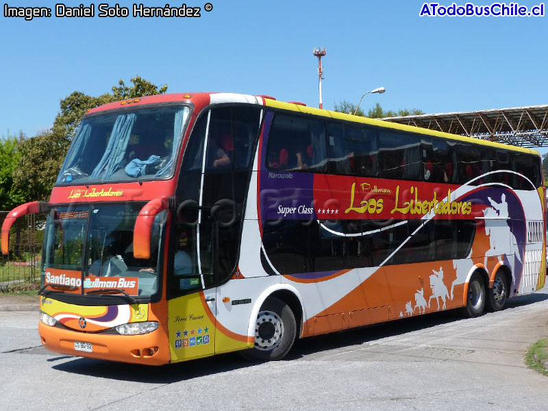 Marcopolo Paradiso G6 1800DD / Mercedes Benz O-500RSD-2442 / Los Libertadores (Auxiliar Pullman Bus)