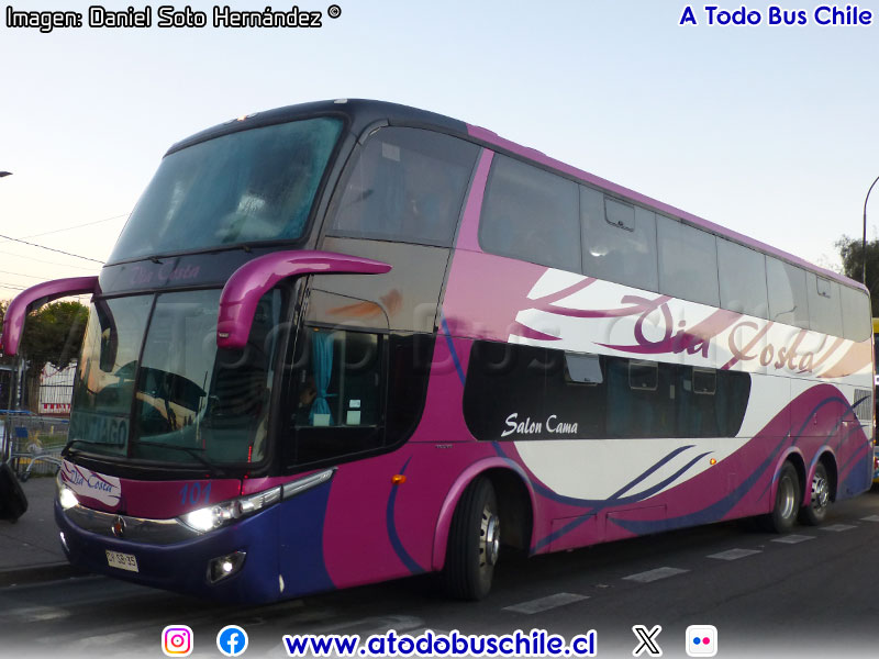 Marcopolo Paradiso G6 1800DD / Volvo B-12R / Vía Costa