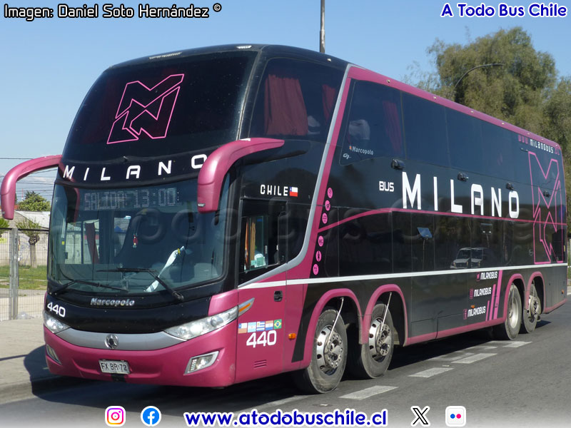 Marcopolo Paradiso G7 1800DD / Volvo B-430R 8x2 / Milano Bus