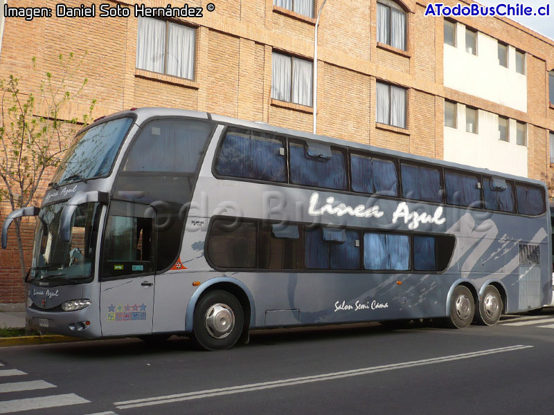 Marcopolo Paradiso G6 1800DD / Scania K-420 / Línea Azul