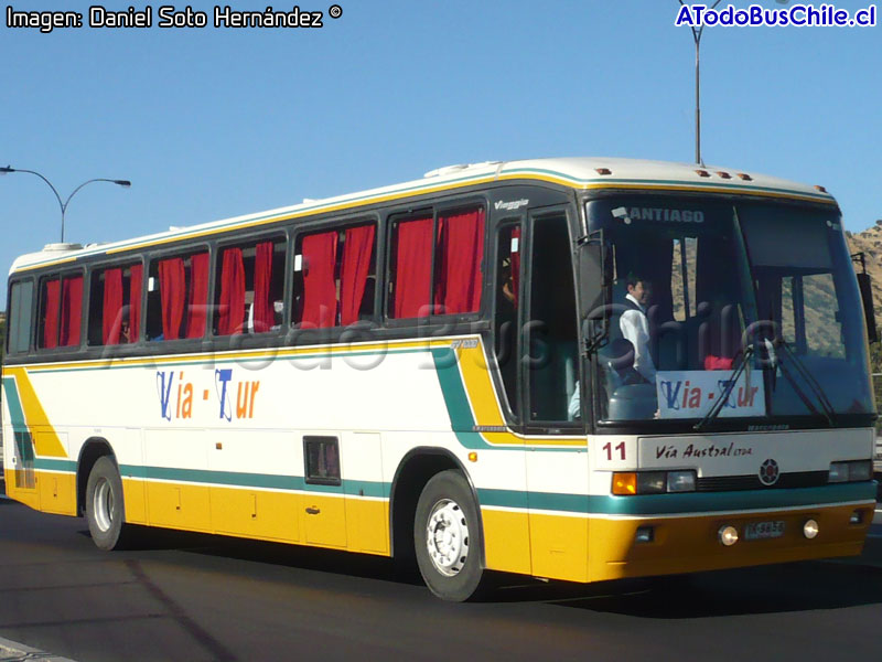 Marcopolo Viaggio GV 1000 / Mercedes Benz O-400RSE / Vía Austral Ltda. (Auxiliar Vía-Tur)
