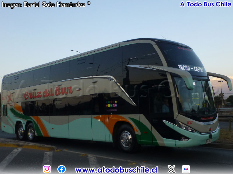 Marcopolo Paradiso G8 1800DD / Scania K-450CB eev5 / Cruz del Sur
