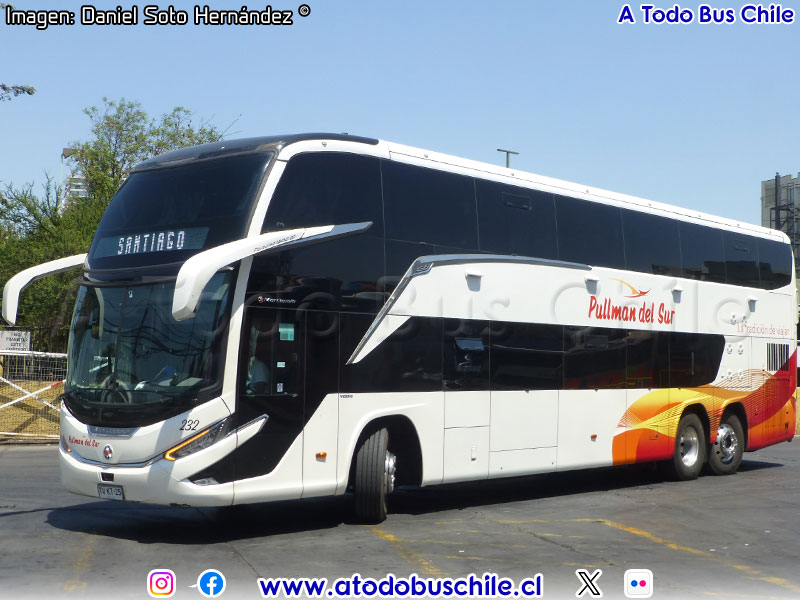Marcopolo Paradiso G8 1800DD / Volvo B-450R Euro5 / Pullman del Sur