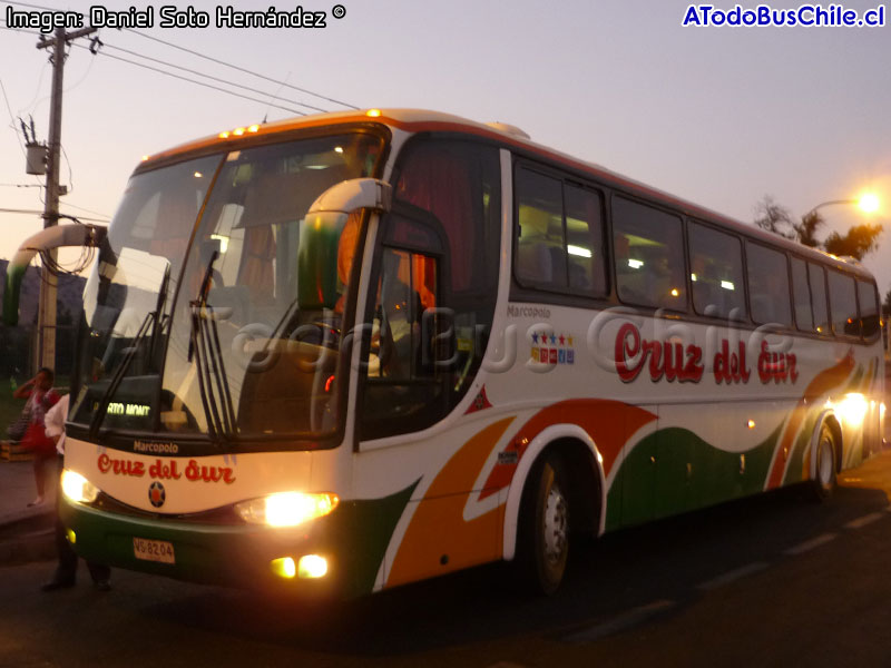 Marcopolo Viaggio G6 1050 / Scania K-124IB / Cruz del Sur