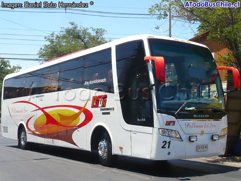 Busscar Vissta Buss Elegance 360 / Mercedes Benz O-500R-1830 / Pullman del Sur