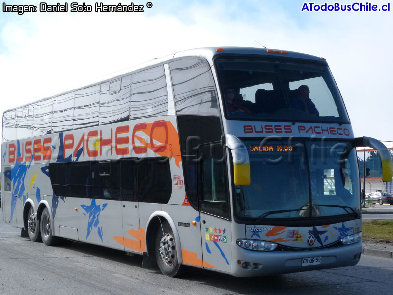Marcopolo Paradiso G6 1800DD / Mercedes Benz O-500RSD-2442 / Buses Pacheco