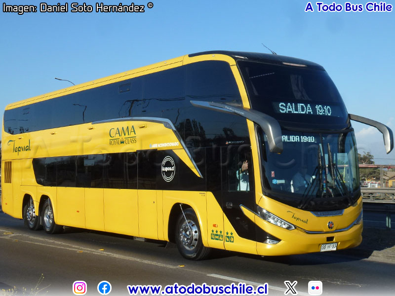 Marcopolo Paradiso G8 1800DD / Volvo B-450R Euro5 / Buses Tepual