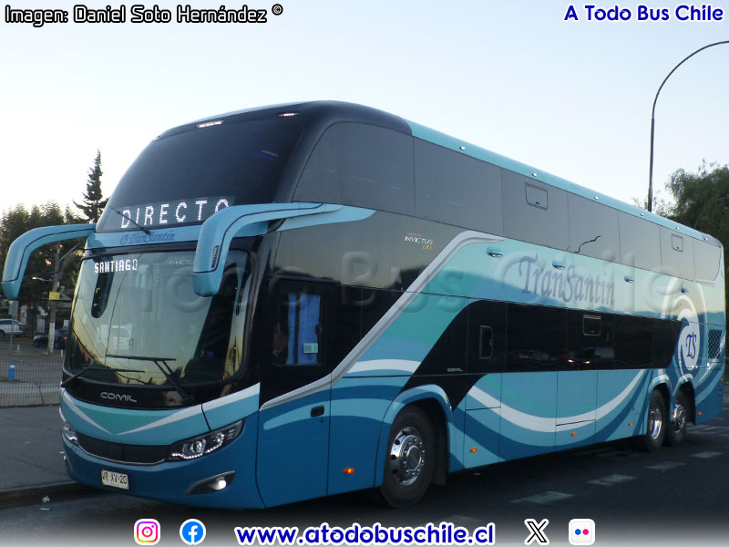 Comil Campione Invictus DD / Scania K-450CB eev5 / TranSantin