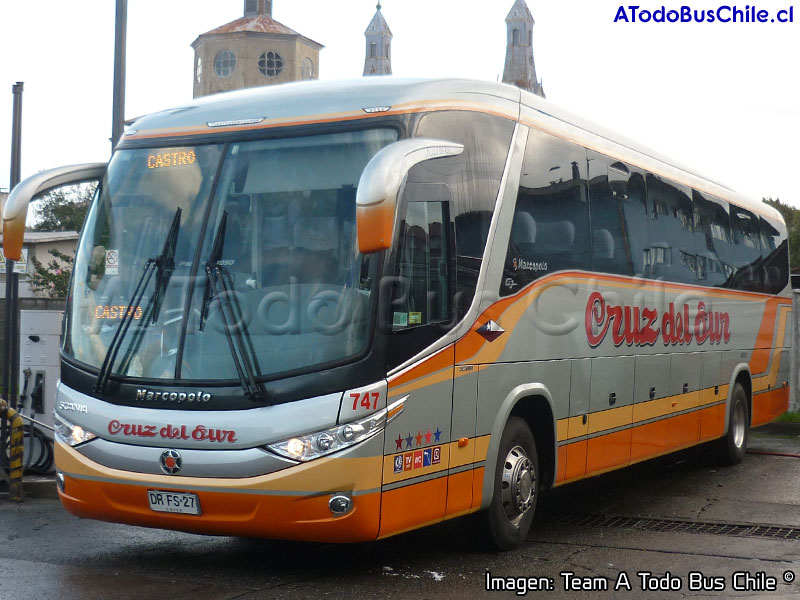 Marcopolo Paradiso G7 1050 / Scania K-380B / Cruz del Sur