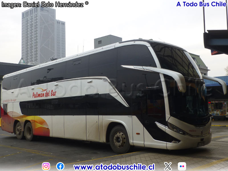 Marcopolo Paradiso G8 1800DD / Volvo B-450R Euro5 / Pullman del Sur