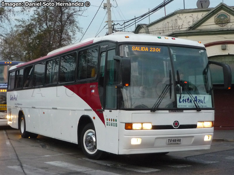 Marcopolo Viaggio GV 1000 / Mercedes Benz O-400RSE / Lista Azul