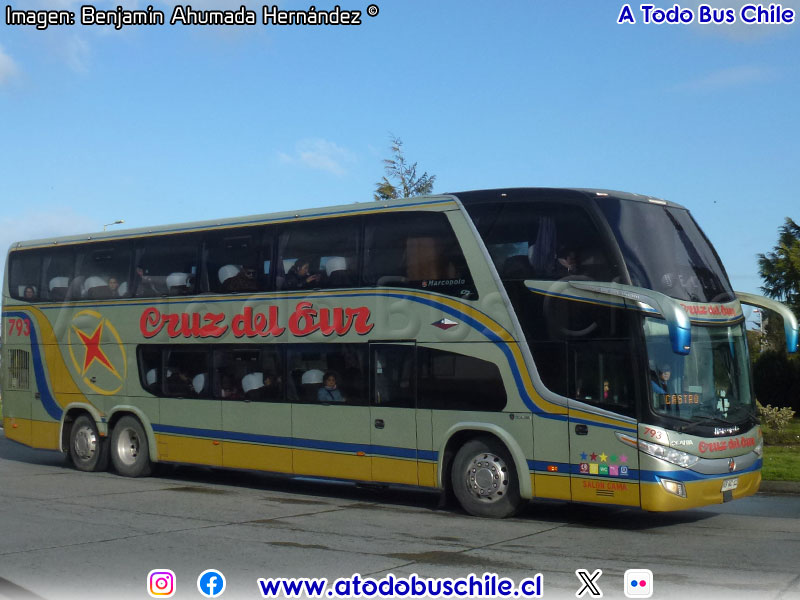 Marcopolo Paradiso G7 1800DD / Scania K-400B eev5 / Cruz del Sur