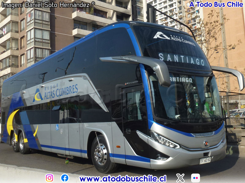 Marcopolo Paradiso G8 1800DD / Volvo B-450R Euro5 / Buses Altas Cumbres