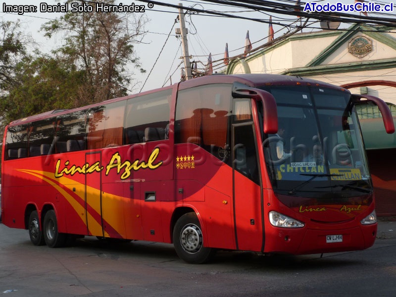 Irizar Century III 3.90 / Scania K-380B / Línea Azul