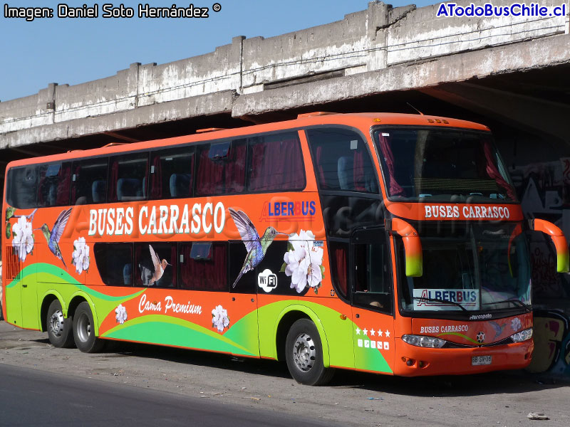Marcopolo Paradiso G6 1800DD / Scania K-420 / Buses Carrasco (Auxiliar AlberBus)