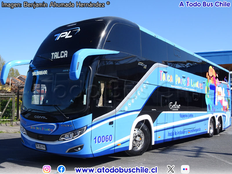 Comil Campione Invictus DD / Volvo B-450R Euro5 / Talca París & Londres