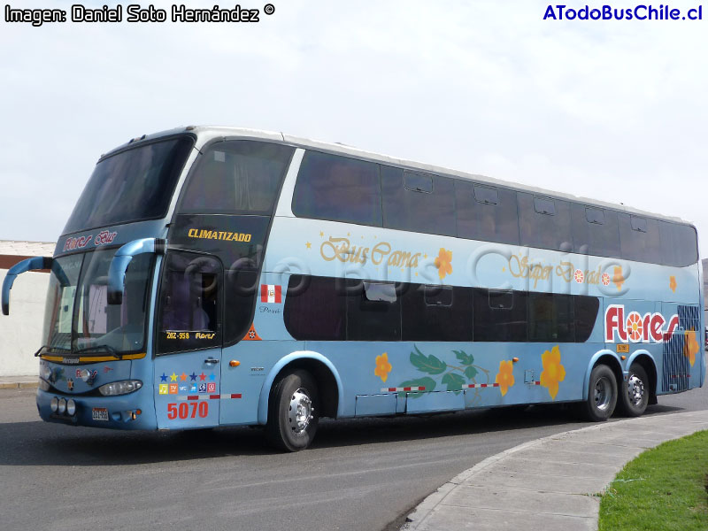 Marcopolo Paradiso G6 1800DD / Volvo B-12R / Super Dorado Transportes Flores Hnos. (Perú)