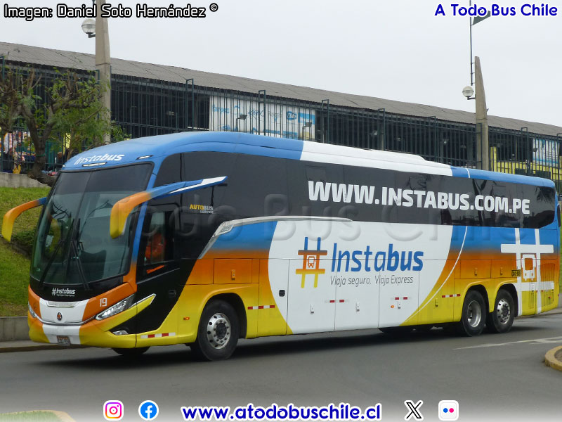 Marcopolo Paradiso G8 1350 / Mercedes Benz O-500RSD-2441 BlueTec5 / InstaBus (Perú)
