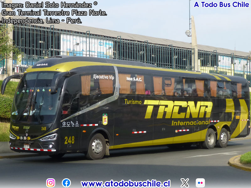 Irizar i6s 3.90 Plus / Mercedes Benz O-500RSD-2441 BlueTec5 / Turismo Tacna (Perú)