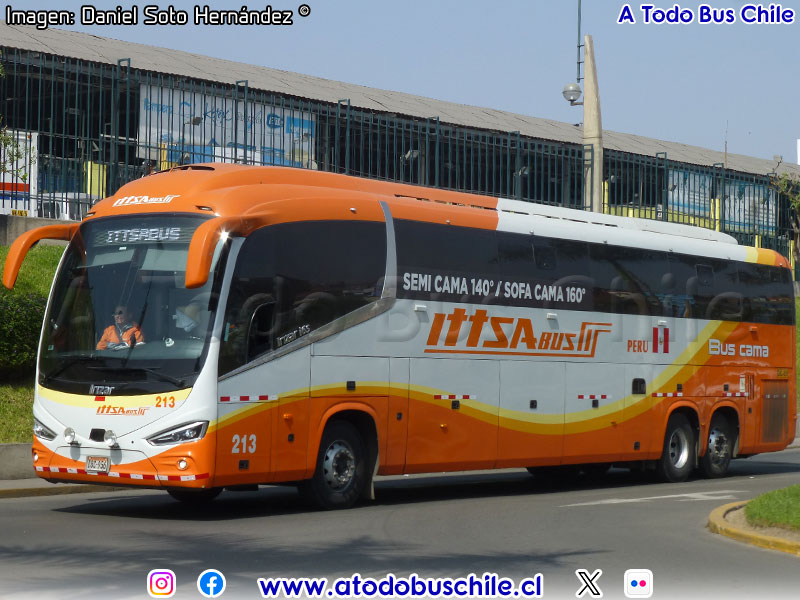Irizar i6s 3.90 Plus / Volvo B-450R Euro5 / ITTSA Bus (Perú)