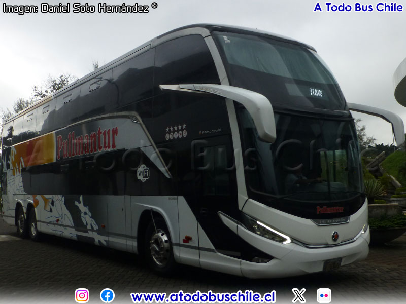 Marcopolo Paradiso G8 1800DD / Scania K-410B / Pullmantur Internacional (El Salvador)