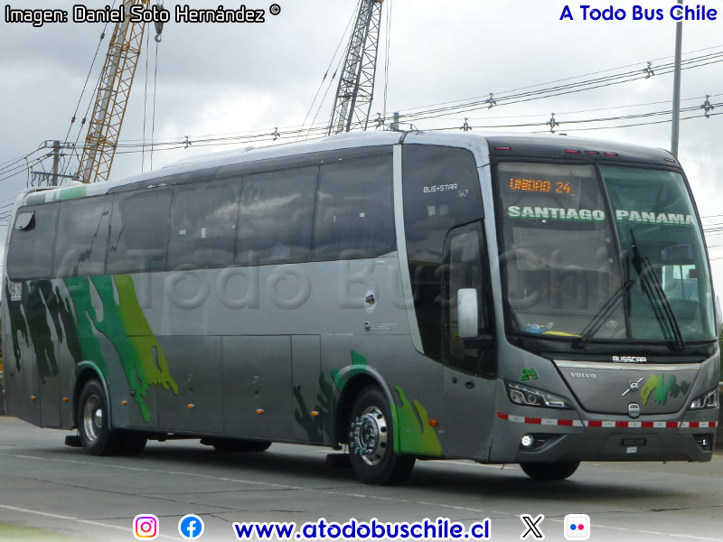 Busscar Busstar S1 360 / Volvo B-380R / Transportes Veragüenses (Panamá)