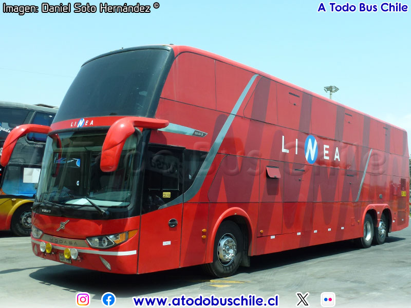 Modasa Zeus 3 / Volvo B-430R / Transportes Línea (Perú)