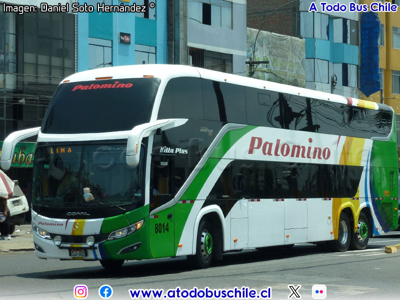 Comil Campione Invictus DD / Mercedes Benz O-500RSD-2448 BlueTec5 / Expreso Internacional Palomino (Perú)