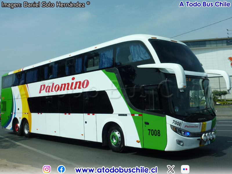 Comil Campione Invictus DD / Mercedes Benz O-500RSD-2436 /  Expreso Internacional Palomino (Perú)