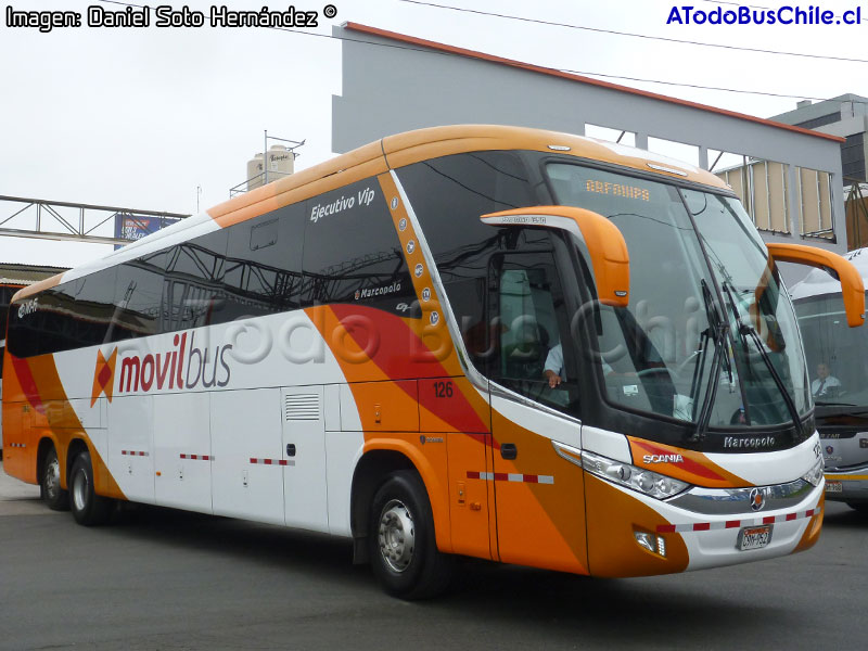 Marcopolo Paradiso G7 1350 / Scania K-410B / MovilBus (Perú)