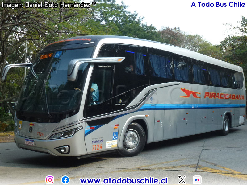 Busscar Vissta Buss NB1 365 / Scania K-370CB eev6 / Viação Piracicabana (São Paulo - Brasil)