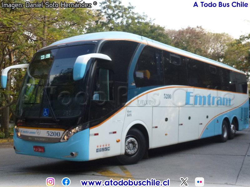 Neobus New Road N10 380 / Mercedes Benz O-500RSD-2436 BlueTec5 / Emtram (Bahía - Brasil)