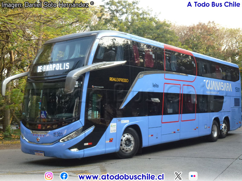 Marcopolo Paradiso G8 1800DD / Volvo B-460R Euro6 / Real Expresso (Brasilia D.F. - Brasil)