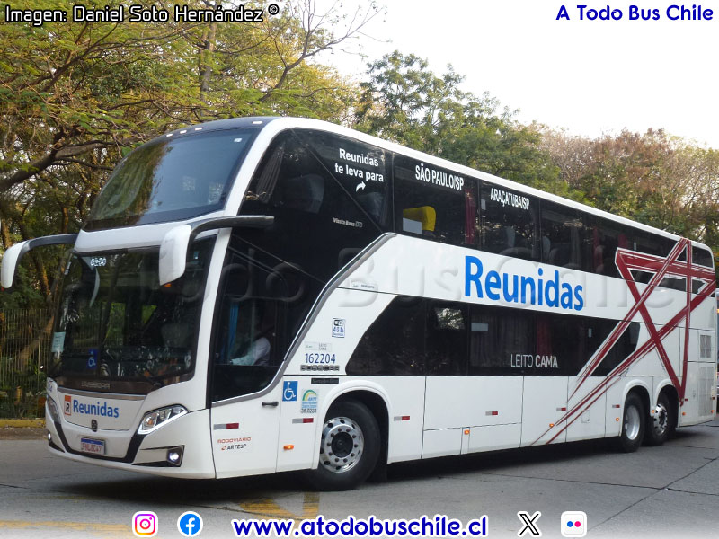 Busscar Vissta Buss DD / Mercedes Benz O-500RSD-2441 BlueTec5 / Empresa Reunidas Paulista de Transportes (São Paulo - Brasil)